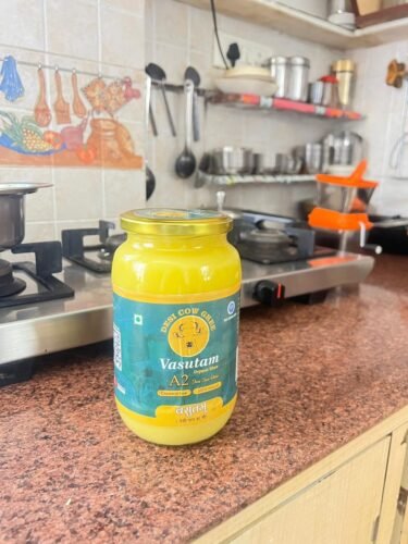 Vasutam A2 Desi Cow Ghee – 1L photo review